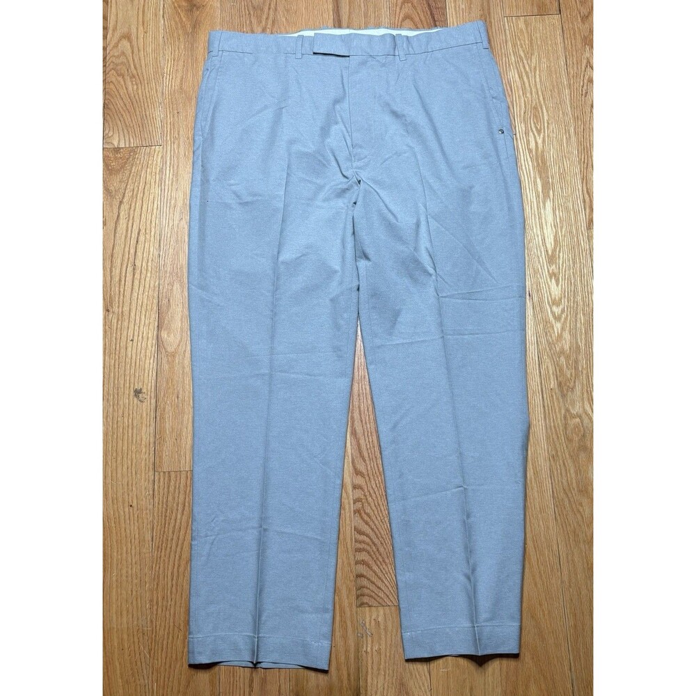 Ralph Lauren RLX Pants Mens 38 X 30 Gray Performance Stretch Pleated Golf